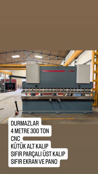 DURMAZLAR 4000 x 300 TONLUK HİDROLİK ABKANT