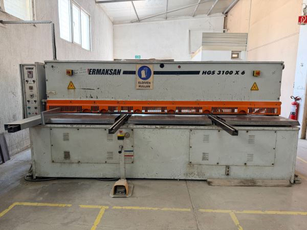 HSG 3100 - 6 mm  Hidrolik Giyotin Makas