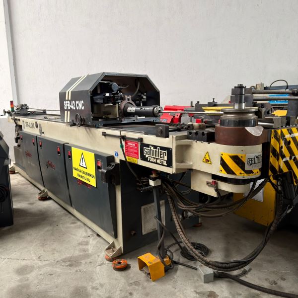 ŞAHİNLER MARKA 42 LİK CNC MALAFALI BORU PROFİL BÜKME