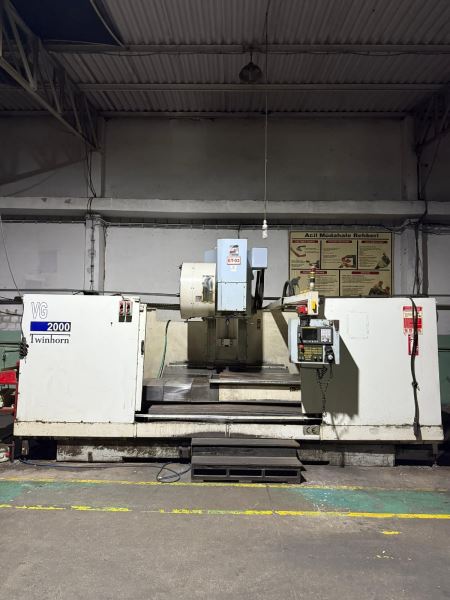 Twinhorn VG 2000 Cnc Dik İşleme Merkezi