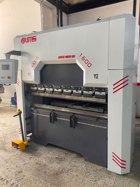 UMS BASIC BEND 1600 x 60 TONLUK 4 EKSEN CNC HİDROLİK ABKANT