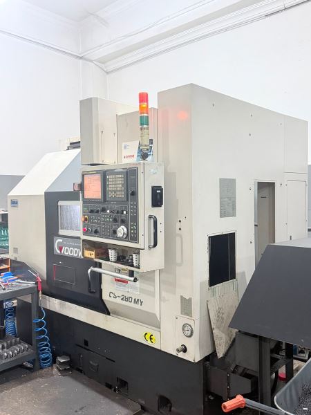 2009 MODEL GOODWAY GS-280MY C-Y EKSENLİ CNC TORNA