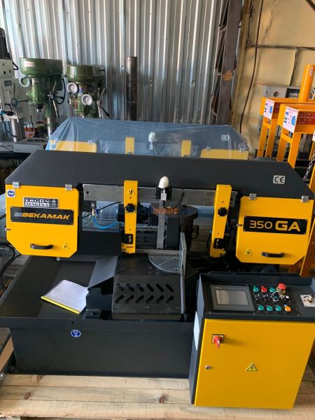 ŞOK FİYAT BEKAMAK BMSO 350 GA PLC AÇILI ŞERİT TESTERE
