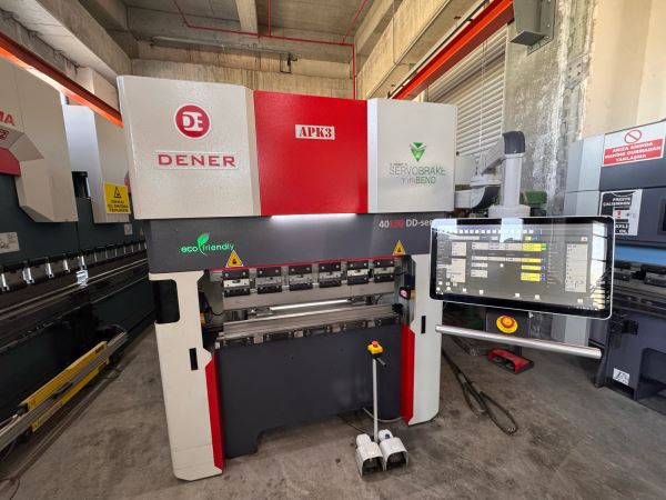DENER 1300X40 TON SERVO VİDALI ABKANT