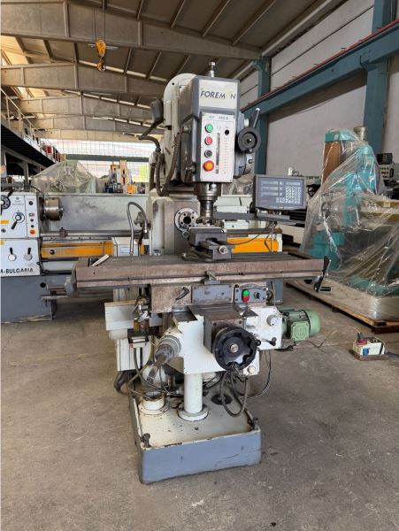 FOREMAN KF 360 A DİJİTALLİ KALIPÇI ÜNİVERSAL FREZE