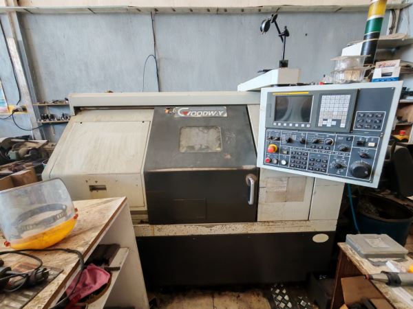 GOODWAY GA2000 ÇUBUK SÜRÜCÜLÜ CNC TORNA