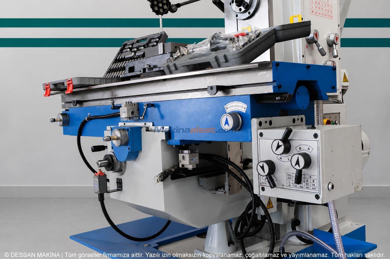 HASS X6336A ÜNİVERSAL KALIPÇI FREZE Used Universal Milling