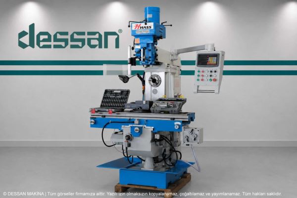 HASS X6336A ÜNİVERSAL KALIPÇI FREZE