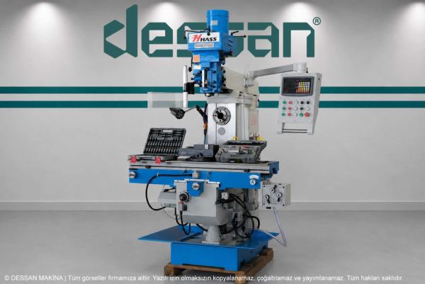 HASS X6336A ÜNİVERSAL KALIPÇI FREZE