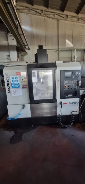 Microcut M760 CNC Dik İşlem