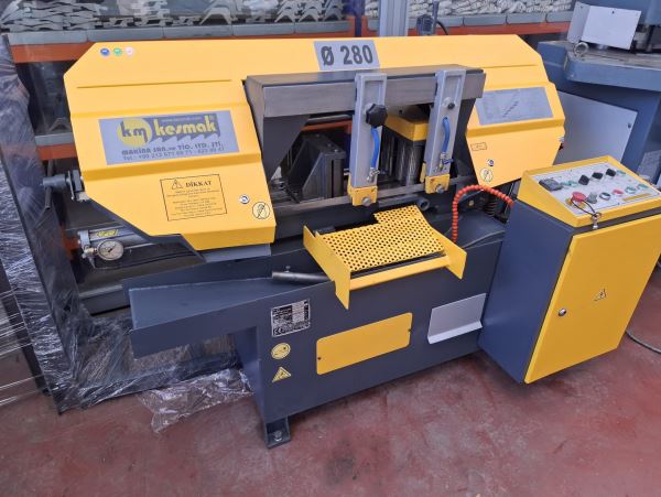 2007 MODEL REVİZYONLU KESMAK KMO 280 ŞERİT TESTERE