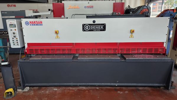 2022 DENER 3100 x 6MM HİDROLİK GİYOTİN MAKAS