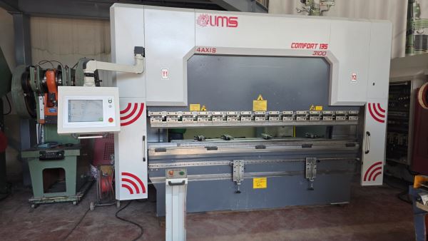 2024 COMFORT 3100 X 135 TON 4 EKSEN CNC HİDROLİK ABKANT PRES