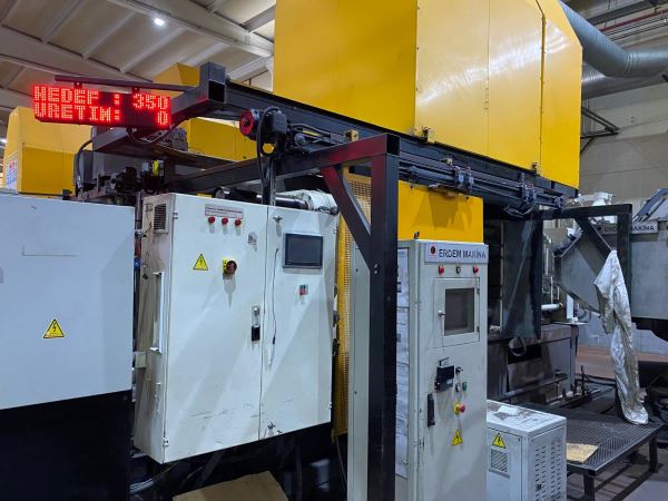 Hidroteknik 550 TON ALÜMİNYUM METAL ENJEKSİYON