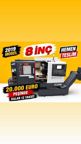 8 inç Smec Samsung SL2000 Cnc Torna