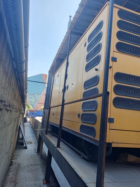 AKSA AD 550 kVA Ses İzolasyon Kabinli (Doosan Motorlu) Dizel Jeneratör