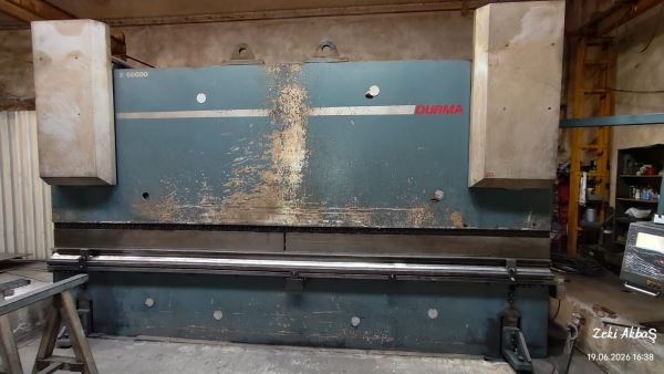 Durma 6 Metre 600 Ton Cnc Abkant Pres