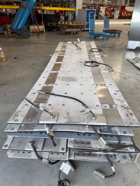 HİLLESHEİM 5.4 kW PT100 230/400V  ENDÜSTRİYEL ALÜMİNYUM ISITICI PLAKA Plaka