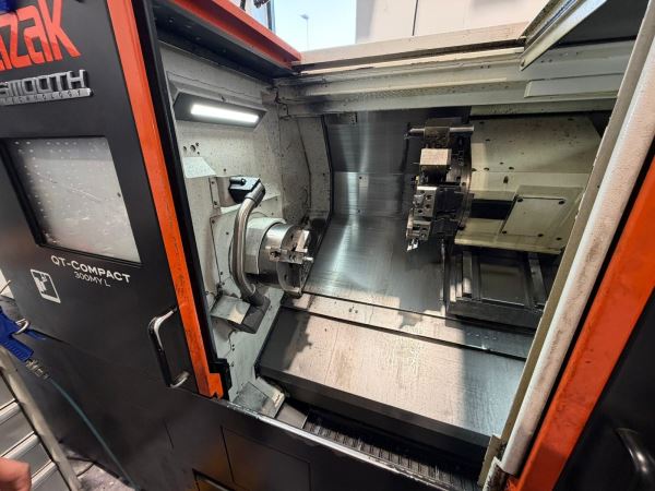 MAZAK QT-COMPACT 300MY L (C VE Y EKSENLİ CANLI TAKIMLI) CNC TORNALAMA MERKEZİ
