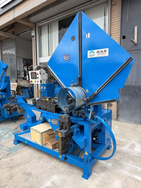 TEK ŞERİTLİ 1250’LİK YARI OTOMATİK YUVARLAK KANAL MAKİNASI