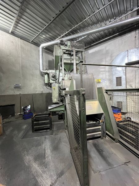 2018 Model otomatik yüklemli lastik tamburlu Kumlama