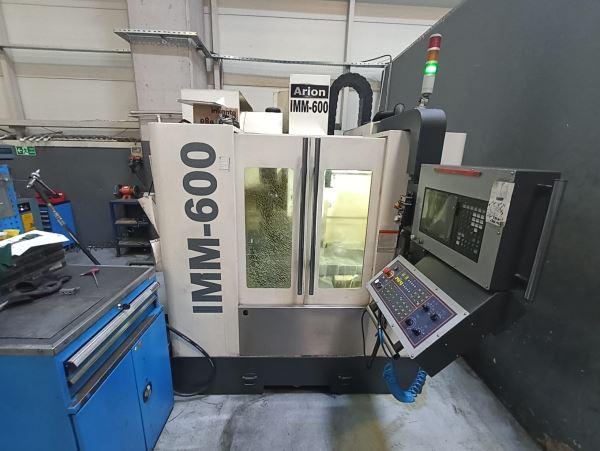 Arion IMM-600 2018 Tayvan CNC Dik İşleme Merkezi