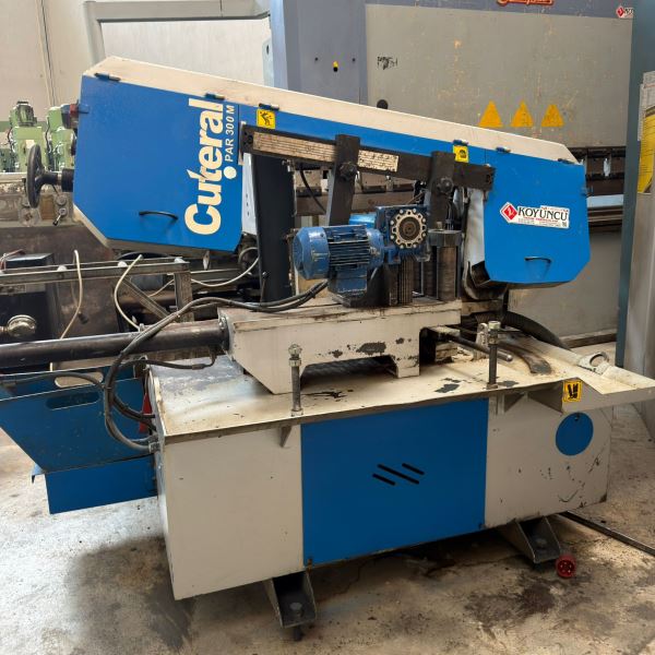 CUTERAL MARKA PAR 300M TAM OTOMATİK AÇILI ŞERİT TESTERE