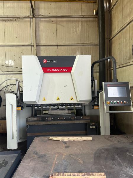 DENER 1500X60 TON NC 3 EKSEN HİDROLİK ABKANT PRES