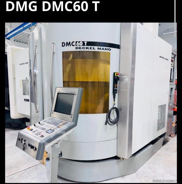 DMG DMC60 T 5 EKSENLİ 2 PALETLİ DİK İŞLEME MERKEZİ