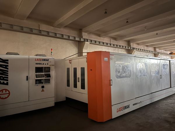 ERMAKSAN 6000 × 2000 mm Lazer Kesim