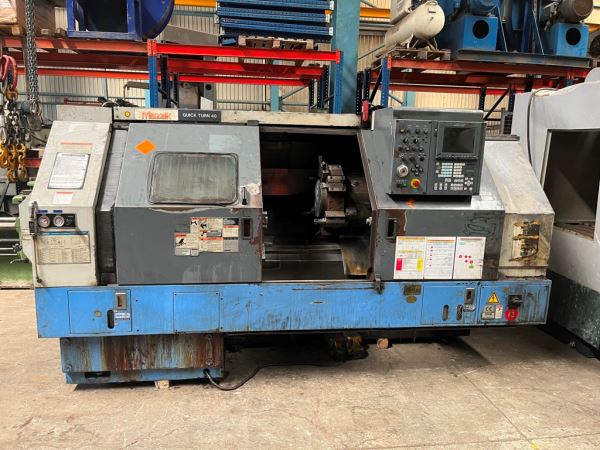 MAZAK 12 İNÇ QTN 40 MAZATROL 640 T İŞLETİM CNC TORNA