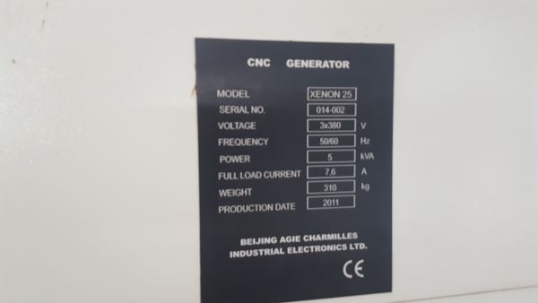 ACT Spark Xenon Agie Charmilles Tel Erozyon