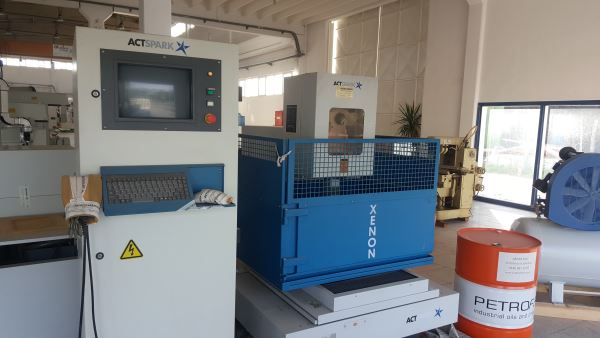 ACT Spark Xenon Agie Charmilles Tel Erozyon