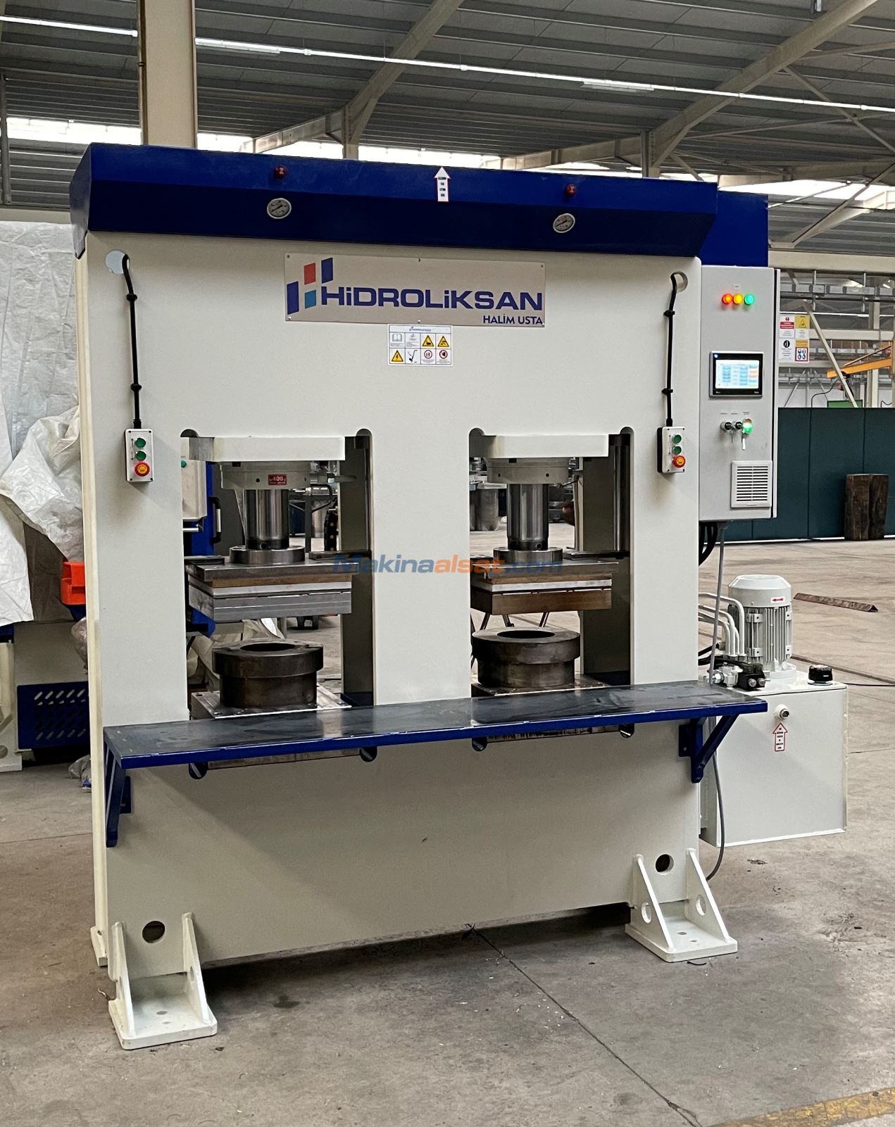 130 TON + 130 TON KAUÇUK PRESİ