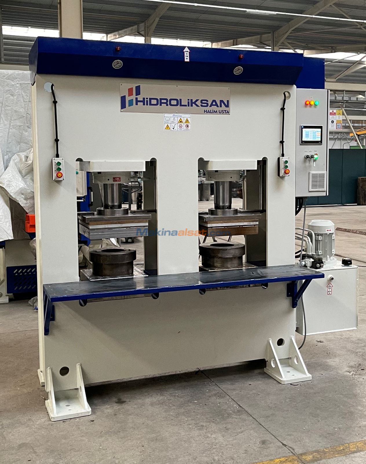 130 TON + 130 TON KAUÇUK PRESİ