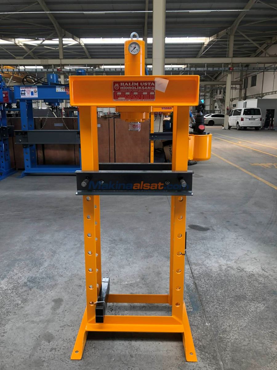 20 TON HİDROLİKSAN HALİM USTA HİDROLİK PRES