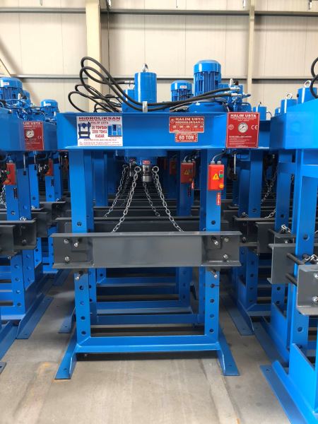60 TON HİDROLİKSAN HALİM USTA HİDROLİK PRES