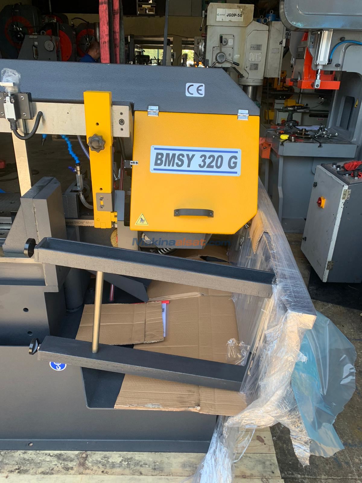 BEKAMAK BMSY 320 G YARI OTOMATİK ŞERİT TESTERE