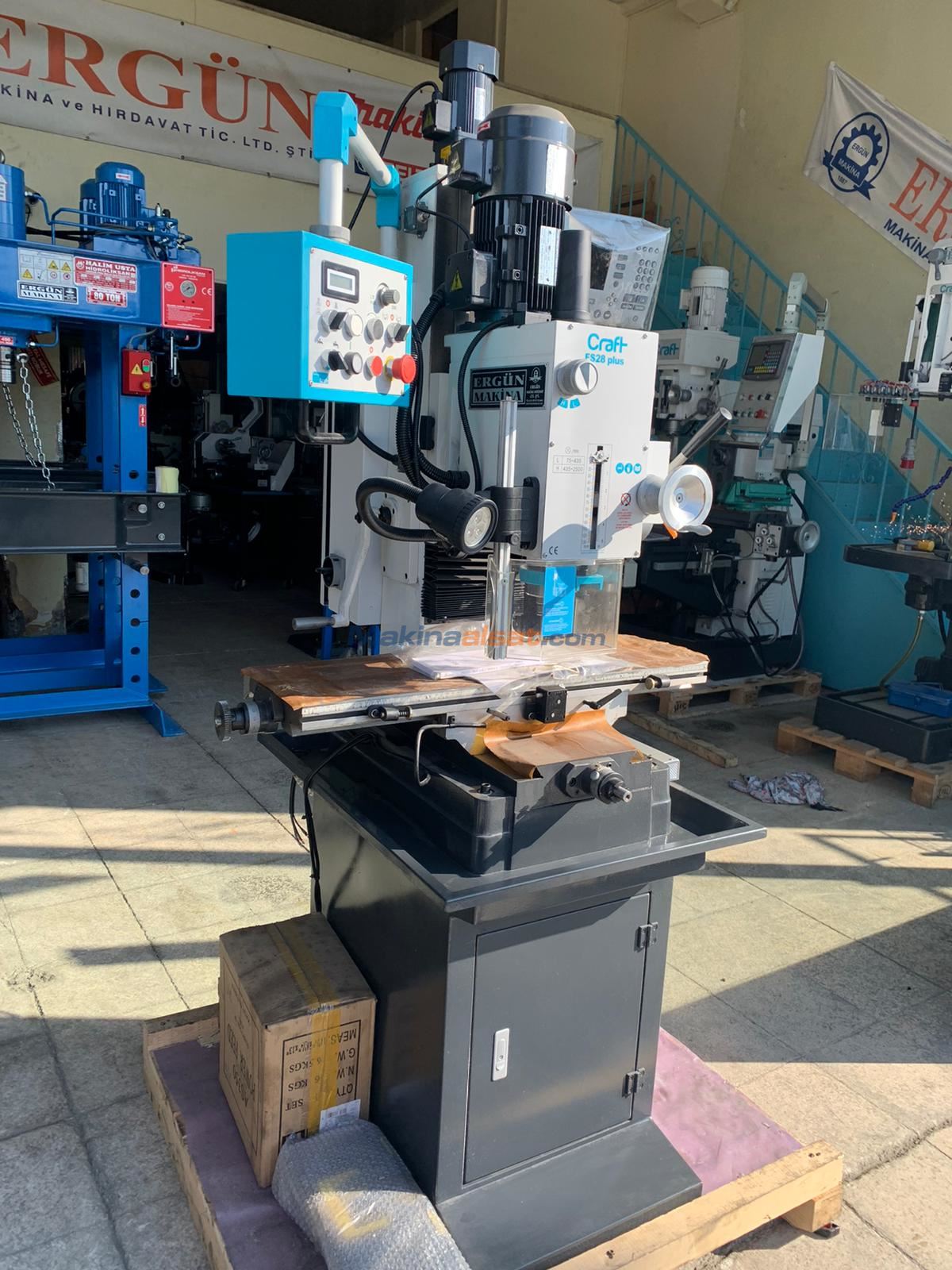 OZCO FS 28 PLUS  MASA ÜSTÜ FREZE