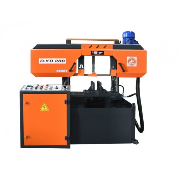 D-YD 280 AÇILI YARI OTOMATİK ŞERİT TESTERE