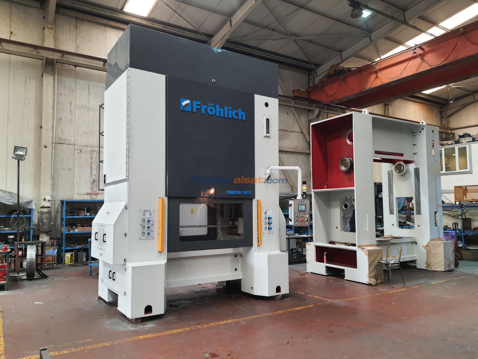 Fröhlich H Tipi 200 Ton Transfer Press