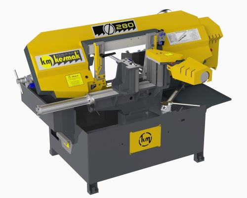 KESMAK MARKA KMO DG 280 AÇILI TAM OTOMATİK ŞERİT TESTERE (SIFIR)