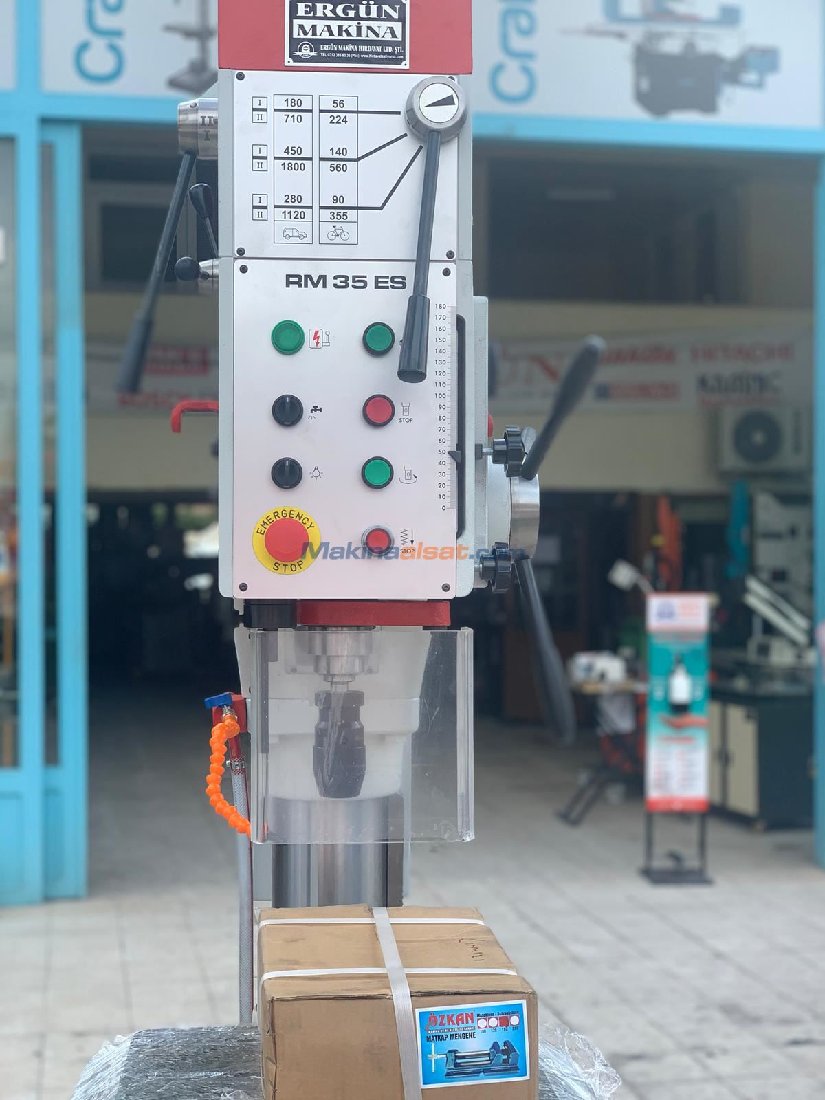 RETOSAN RM 35 ES ANZIMANLI MATKAP Used Geared Head Drill Press Machine retosan-rm-35-es-anzimanli-matkap-used-geared-head-drill-press-machine