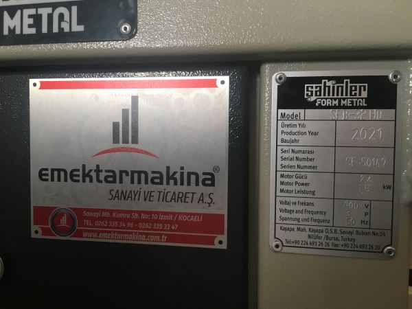 ŞAHİNLER SFB-32 HD HİDROLİK VE DİJİTALLİ MALAFALI BORU BÜKME