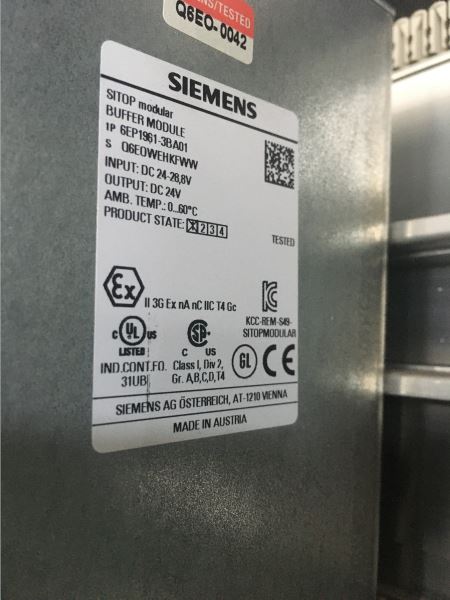 SIEMENS SITOP MODULAR BUFFER MODULE