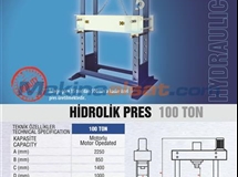 100 Ton Hidrolik Pres
