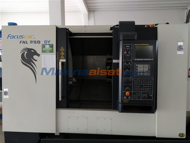 FOCUS FNL-250Y ÇİFT SPİNDLE CNC TORNA TEZGAHLARI