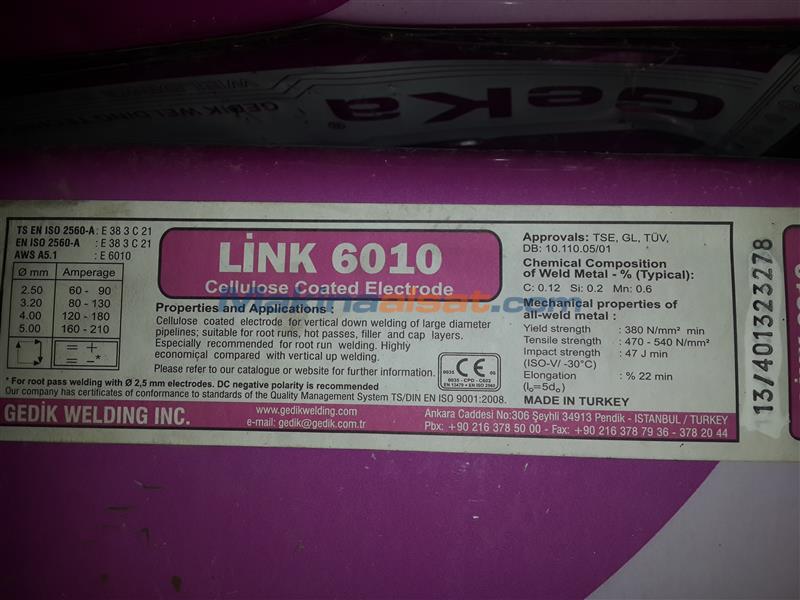 Geka 6010 SELLOZİK ELEKTROD