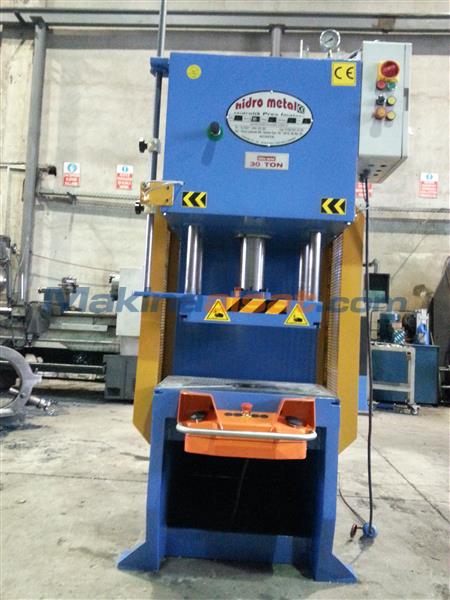 30 TON HİDROLİK C TİPİ SERİ PRES