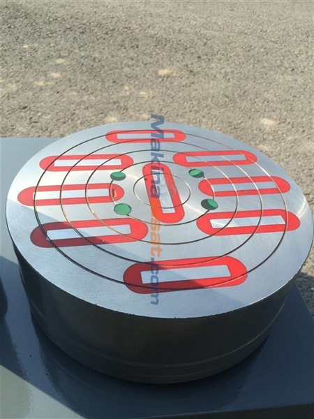 250 mm elektirikli yuvarlak manyetik tabla